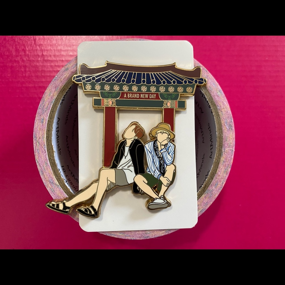 BTS Enamel Pin Kpop Pin A Brand New Day